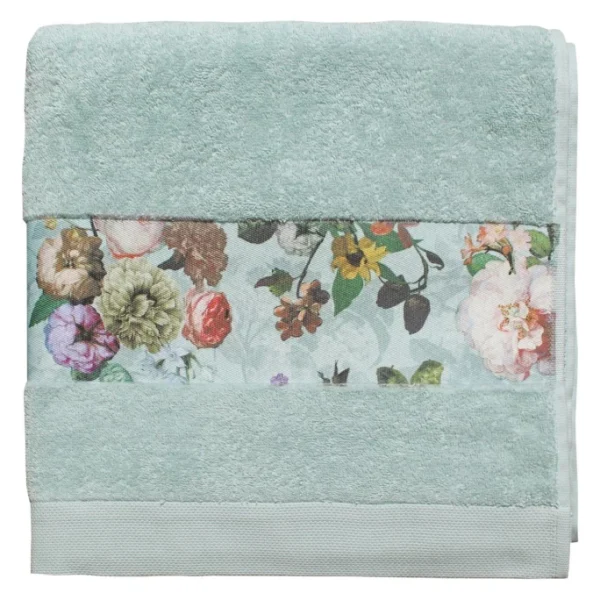 Coupon ? ESSENZA HOME Essenza Fleur Handtuch – 60×110 Cm – Green ? 3