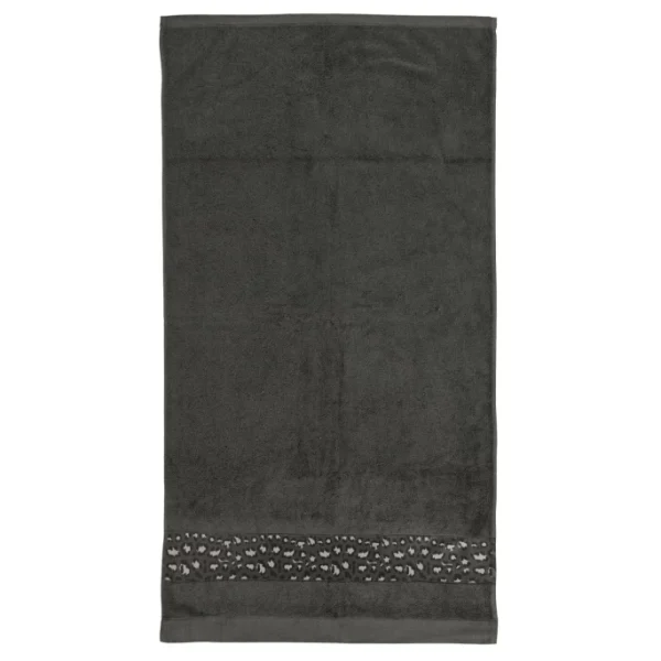 Coupon ? ESSENZA HOME Essenza Bory Handtuch – 60×110 Cm – Anthracite ⌛ 1