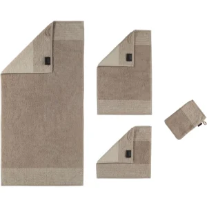 Blitzangebot ? Cawö Two-Tone Handtuch – 50×100 Cm – Sand ? 12