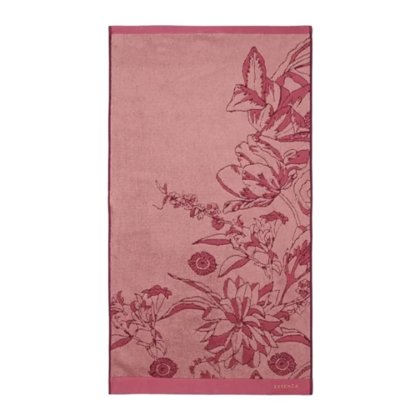 Schlussverkauf ? ESSENZA HOME Essenza Malou Handtuch – 55×100 Cm – Plum ? 1