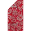 Top 10 ? Cawö Two-Tone Floral Handtuch – 50×100 Cm – Rot ? 16